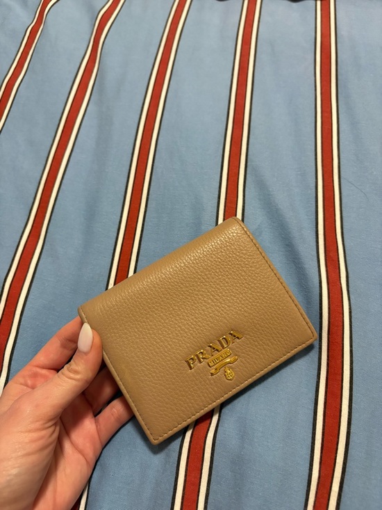 Prada Handbags - Prada Leather Bifold Wallet